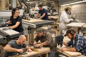 OPERARIOS/AS MECANIZADO CNC - SECTOR MADERA